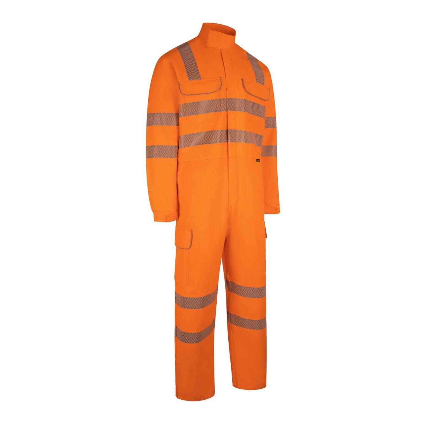 HIGH VISIBILITY ARC FLASH COVERALL ORANGE 46T HIGH VISIBILITY ARC FLASH COVERALL ORANGE 46T