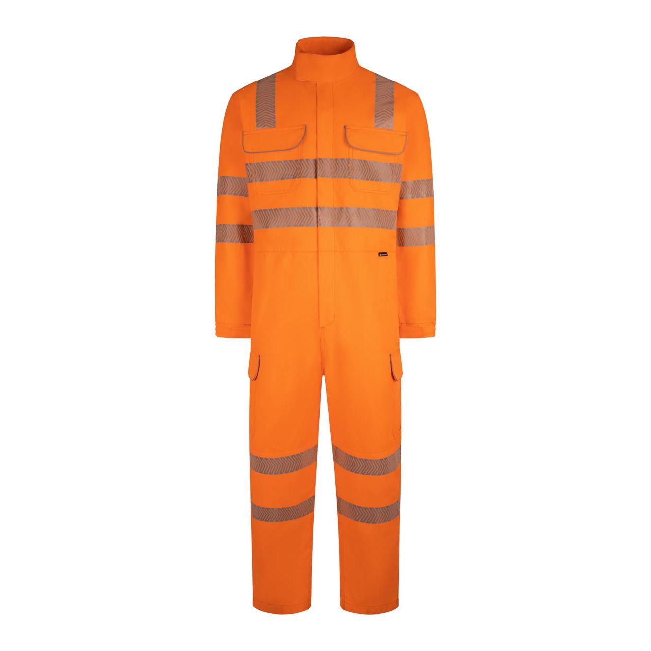 HIGH VISIBILITY ARC FLASH COVERALL ORANGE 46T HIGH VISIBILITY ARC FLASH COVERALL ORANGE 46T