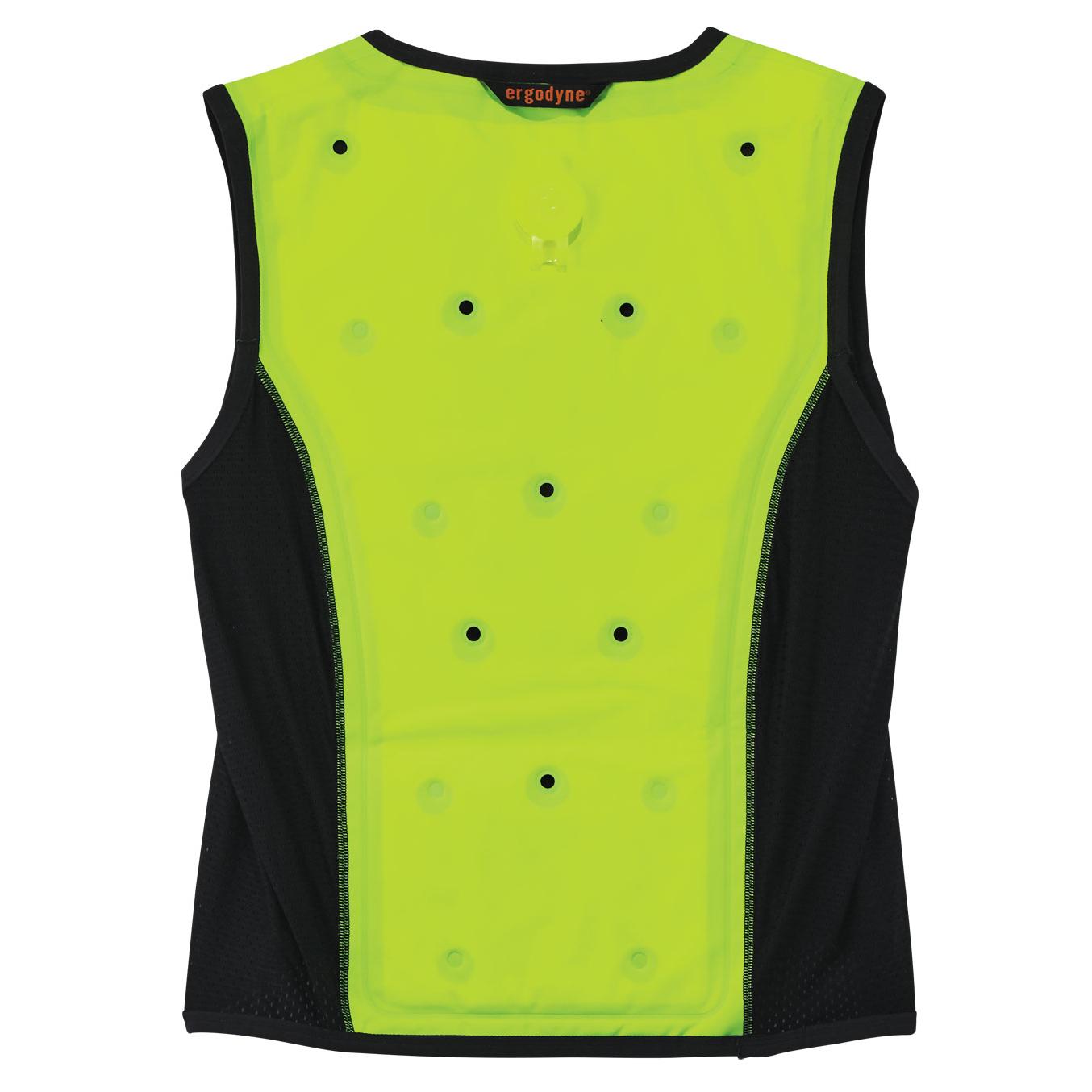 Ergodyne Premium Dry Evaporative Cooling Vest Lime Green L EY6685L