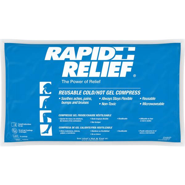 REUSABLE HOT/COLD GEL COMPRESS C/W CONTOUR GEL 5