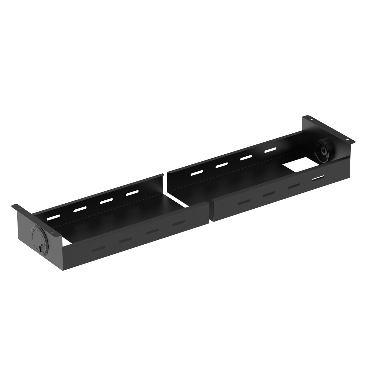 Evolve/Impulse B2B Telescopic Cable Tray Black BE941